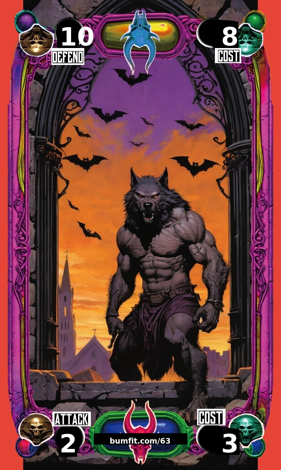 Battle Card #003 from Graveyard