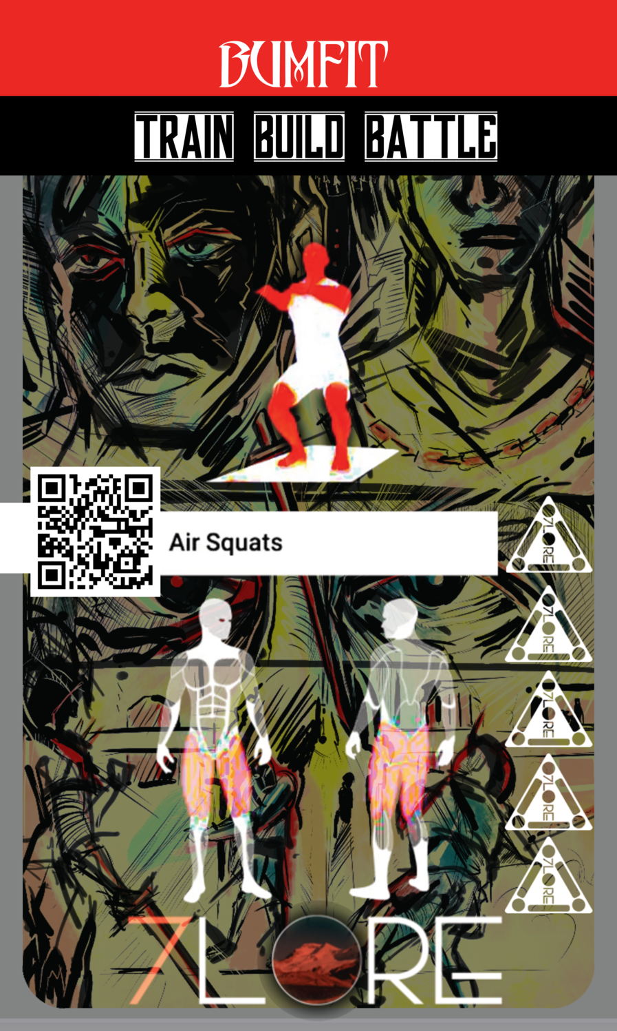 Air Squats Move Card